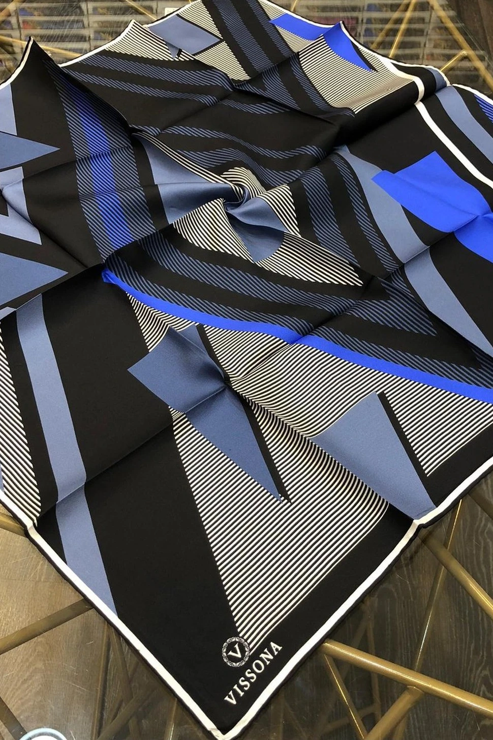 Vissona Twill İpek Eşarp