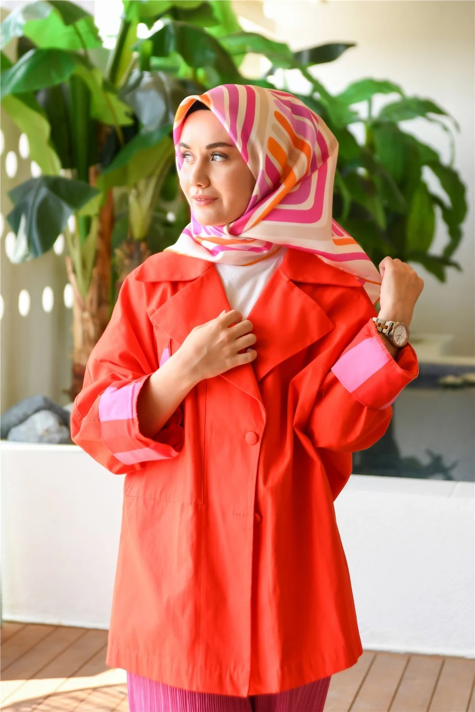 Silk Home Twill İpek Eşarp 11382-13