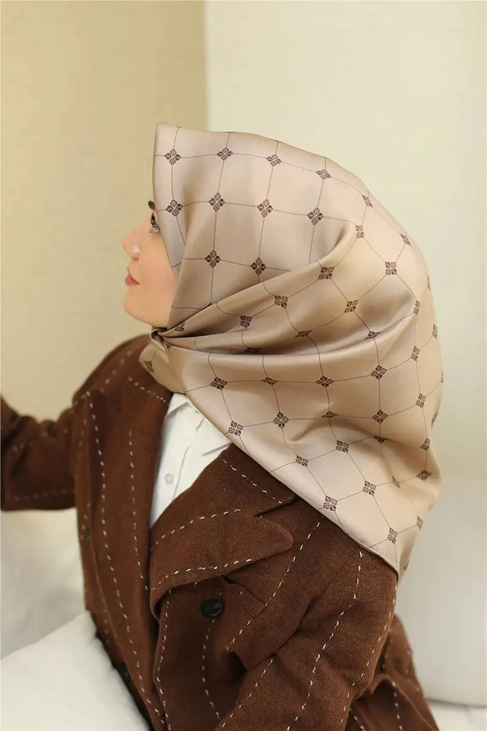 Silk Home Twill İpek Eşarp 11392-13