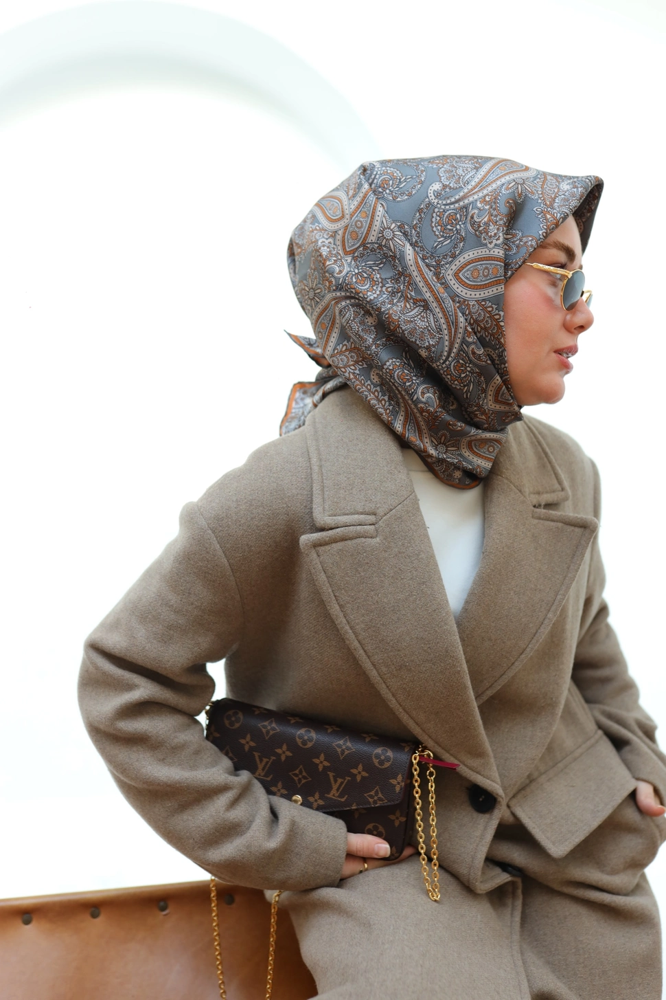 Silk Home Twill Ipek Eşarp 11455-35