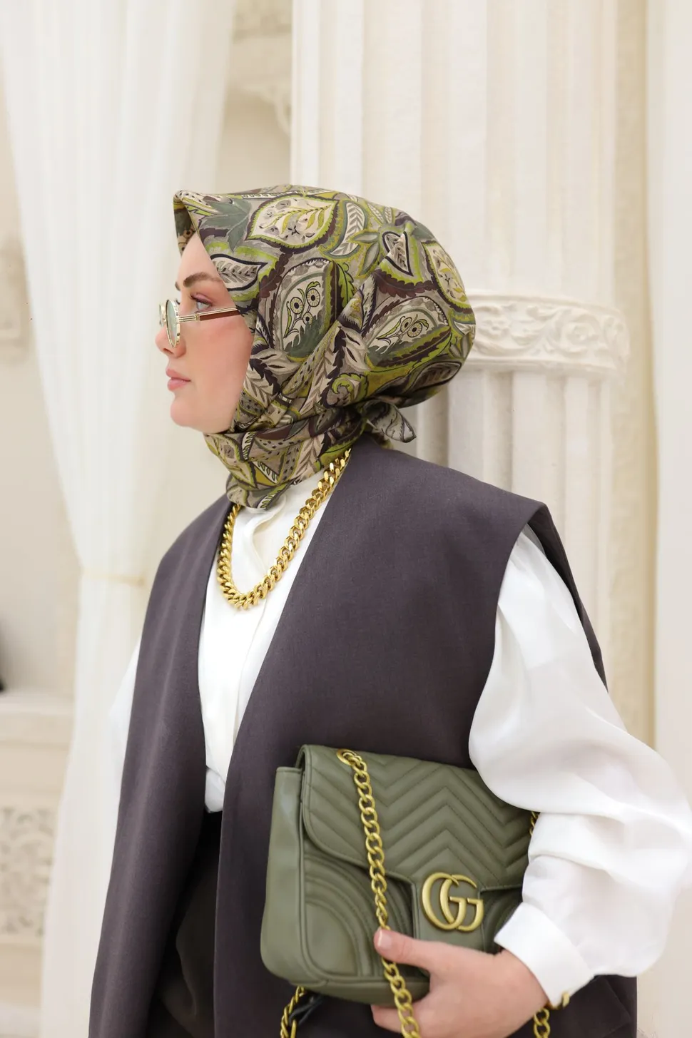 Silk Home Twill İpek Eşarp 11456-23