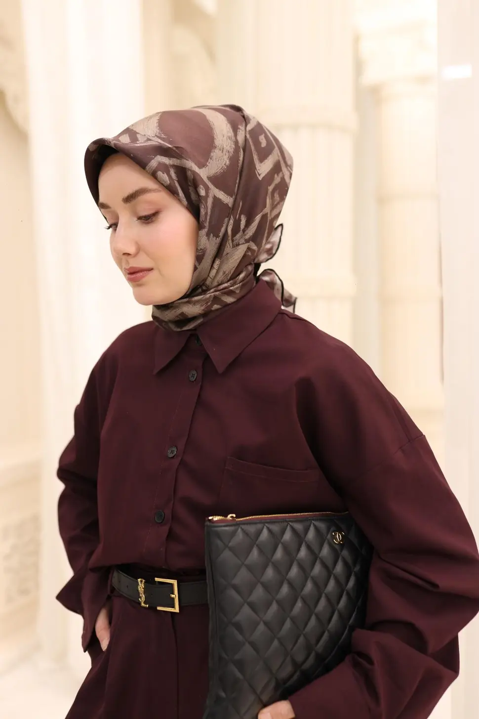 Silk Home Twill İpek Eşarp 11462-07