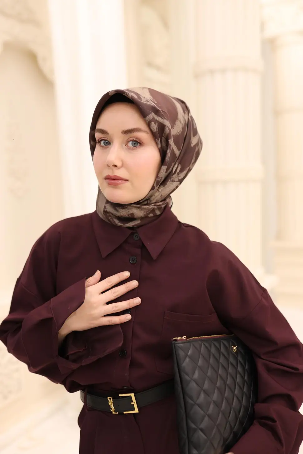 Silk Home Twill İpek Eşarp 11462-07