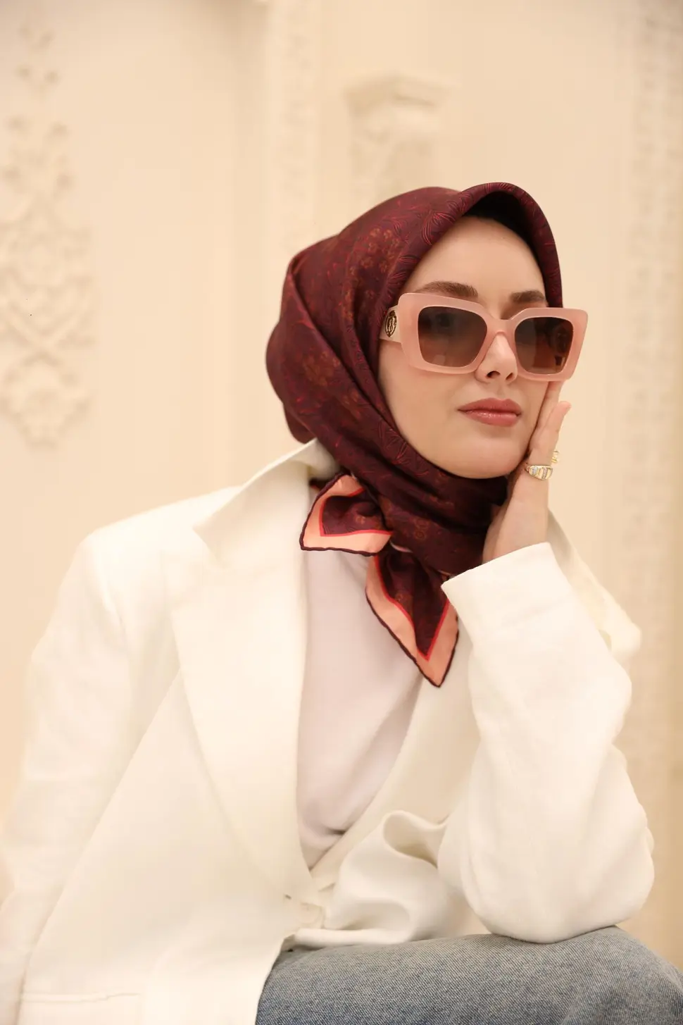 Silk Home Twill İpek Eşarp 11464-10