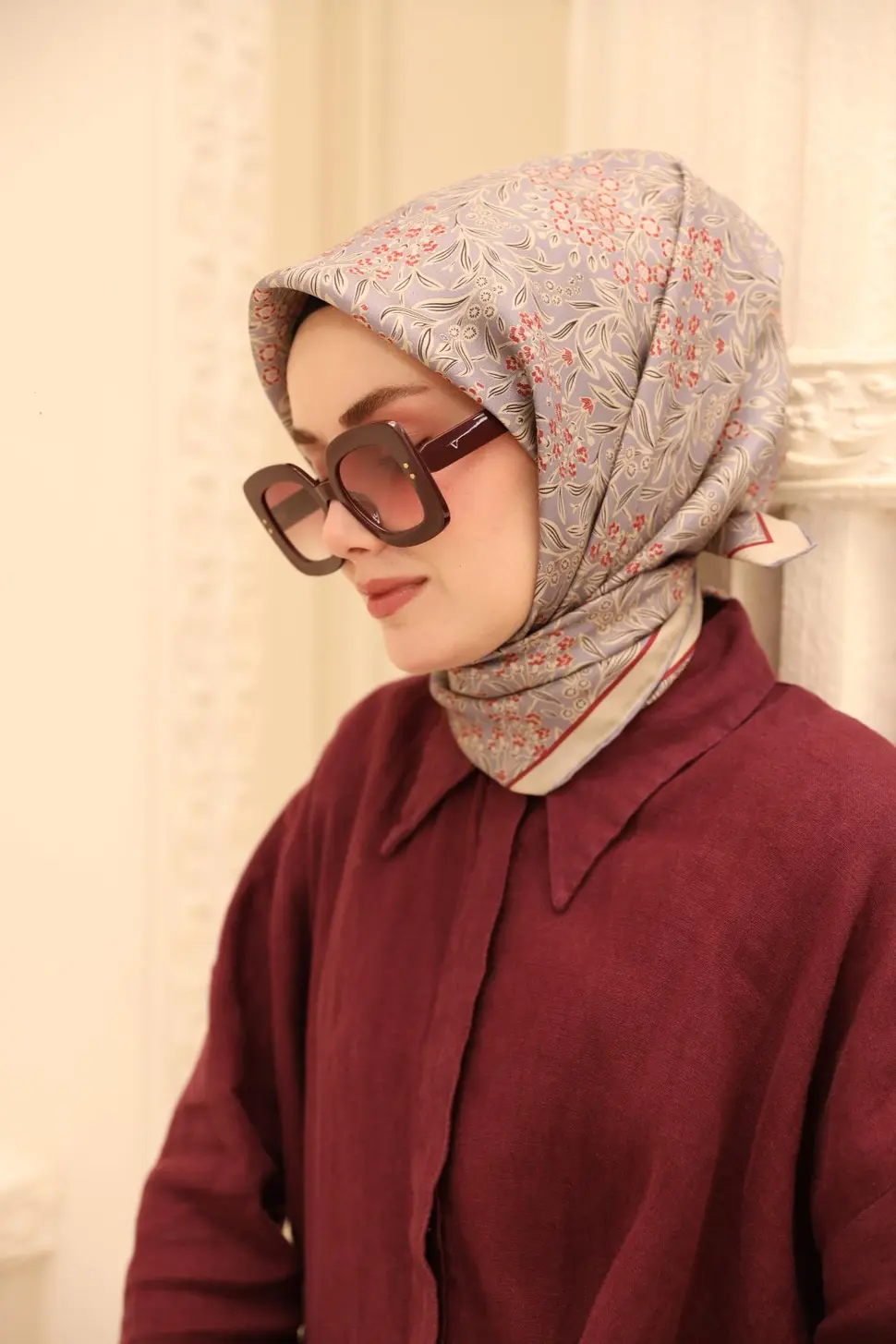 Silk Home Twill İpek Eşarp 11464-44