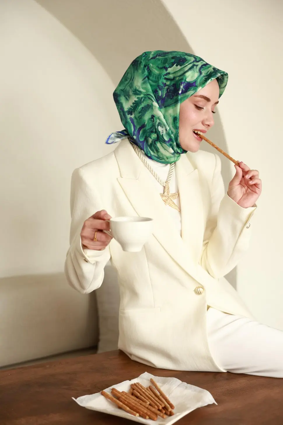 Silk Home Twill İpek Eşarp 11465-24