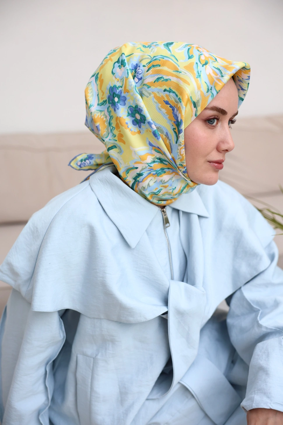 Silk Home Twill İpek Eşarp 11469-12
