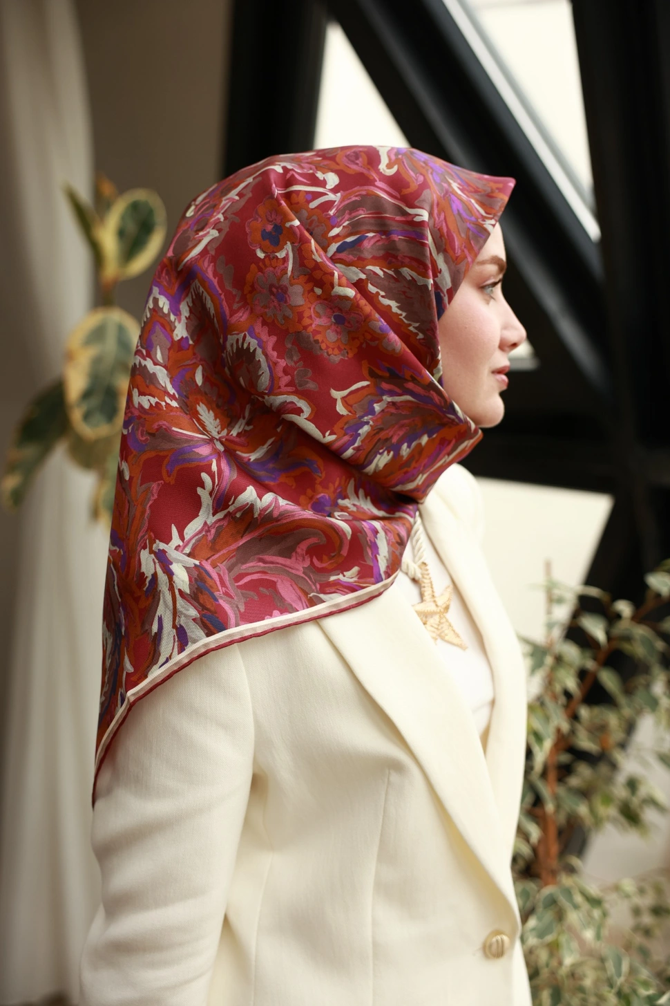 Silk Home Twill İpek Eşarp 11469-35
