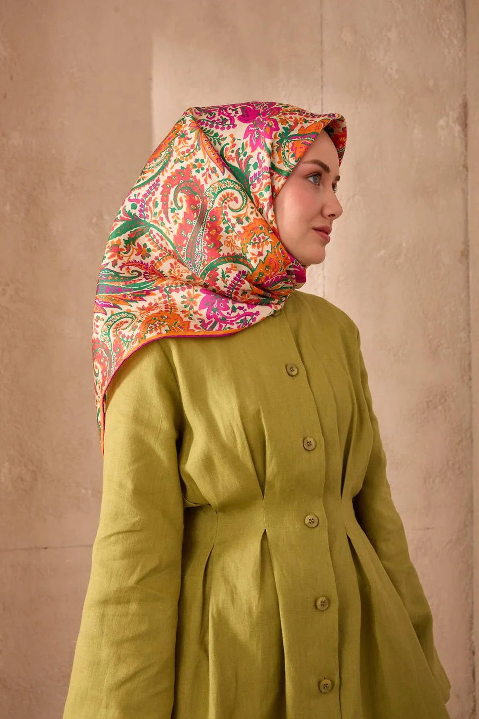 Silk Home Twill İpek Eşarp 11473-41