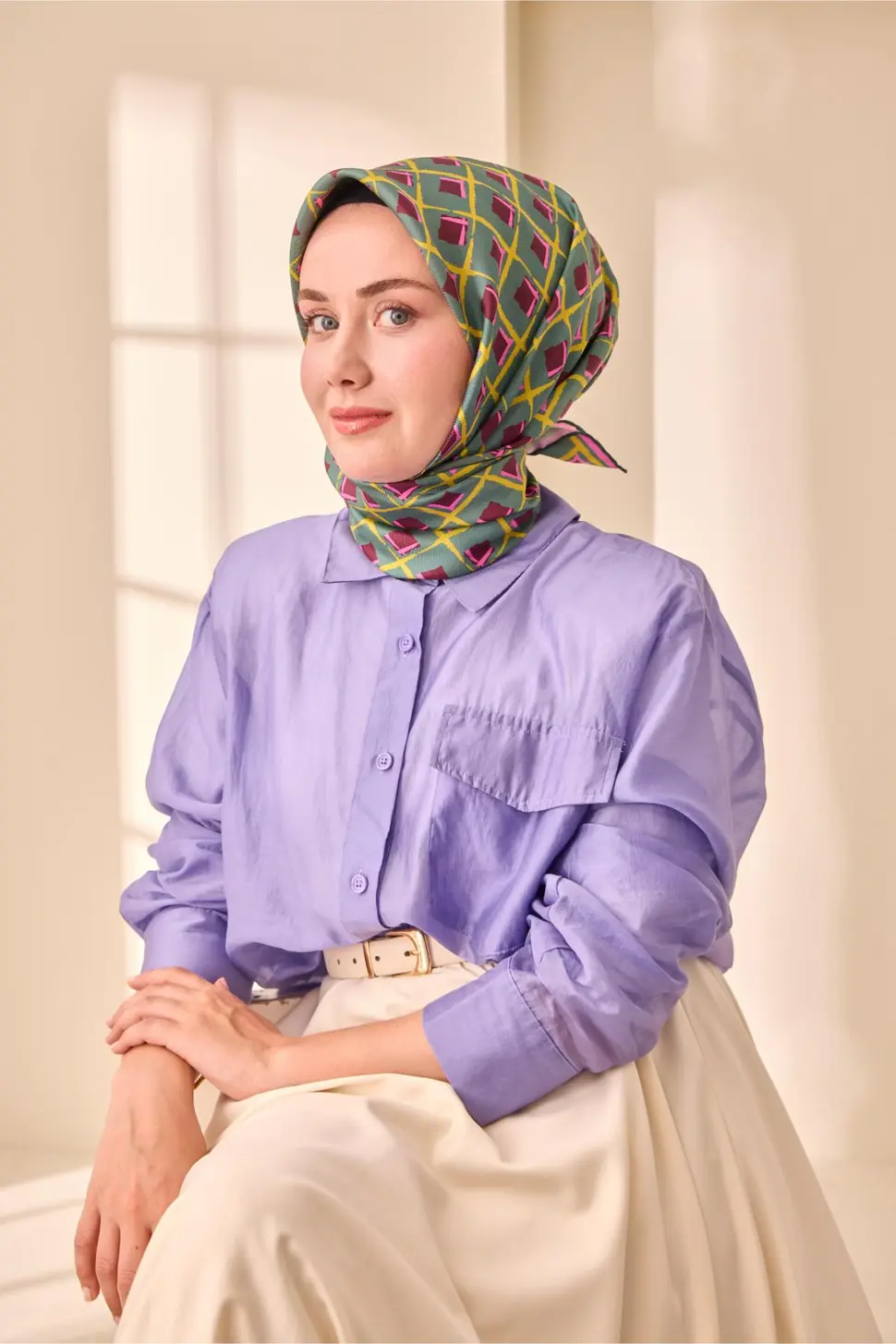 Silk Home Twill İpek Eşarp 11474-56