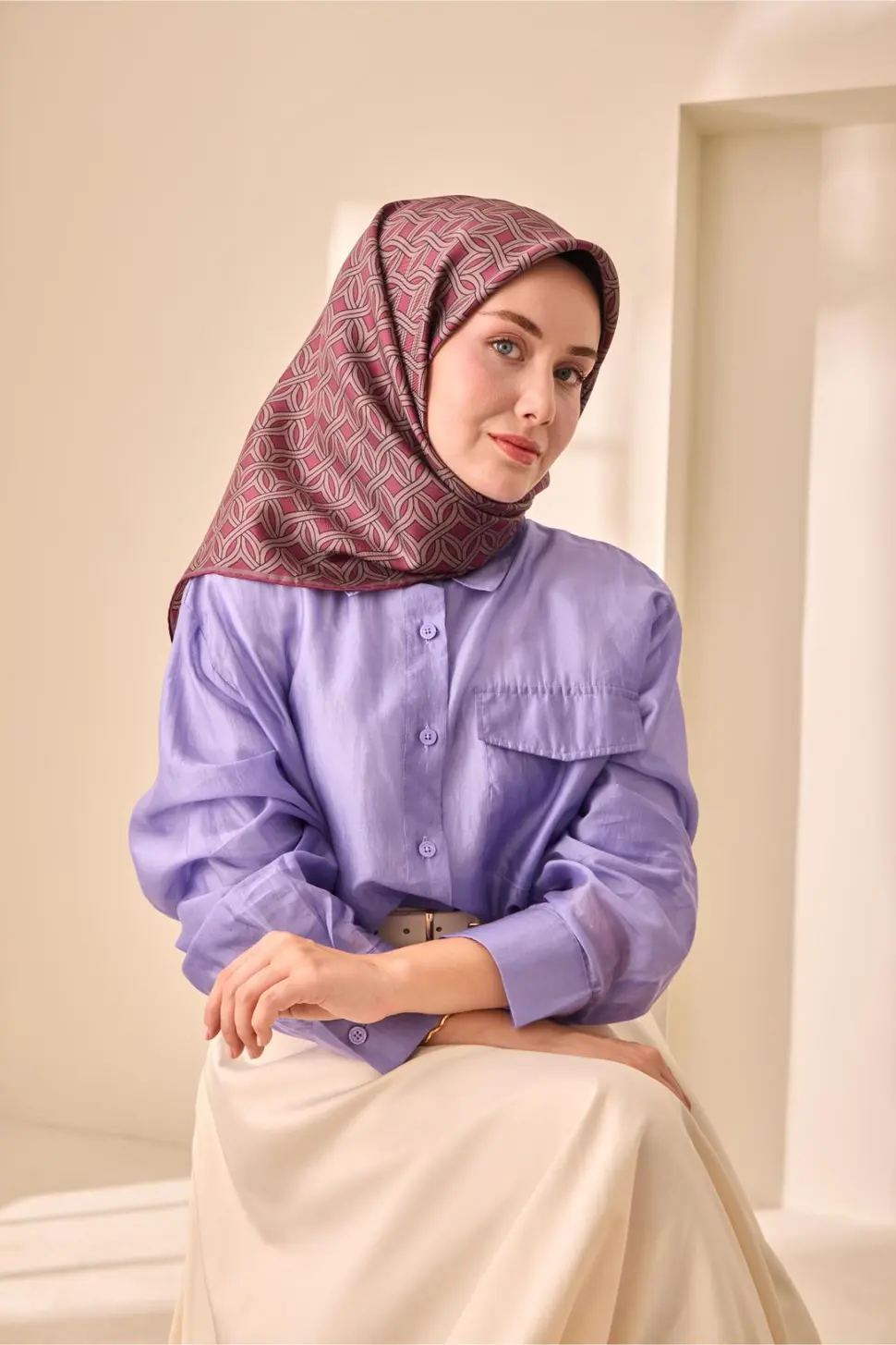 Silk Home Twill İpek Eşarp 11479-30