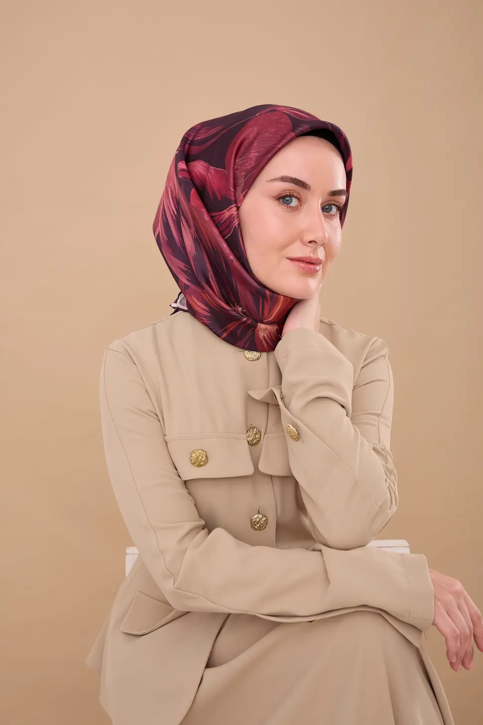 Silk Home Twill İpek Eşarp 11480-54