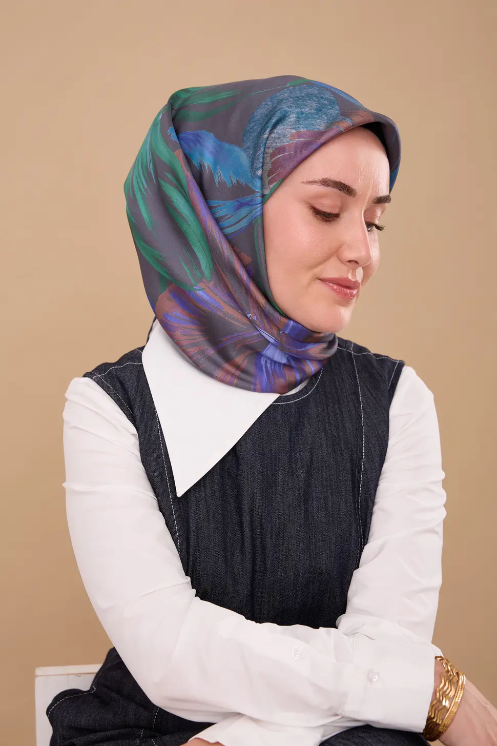 Silk Home Twill İpek Eşarp 11480-77