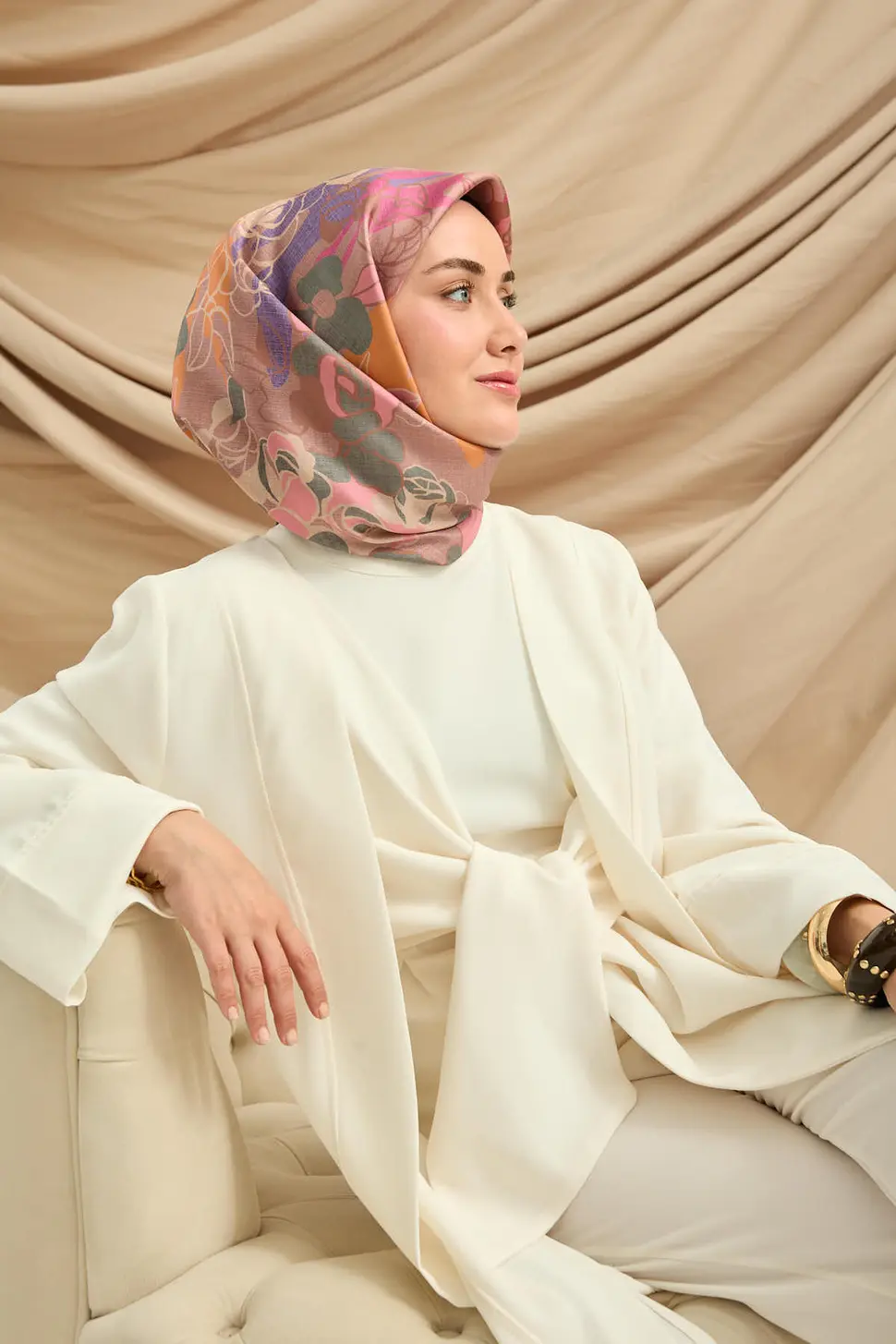 Silk Home Twill İpek Eşarp 11483-22