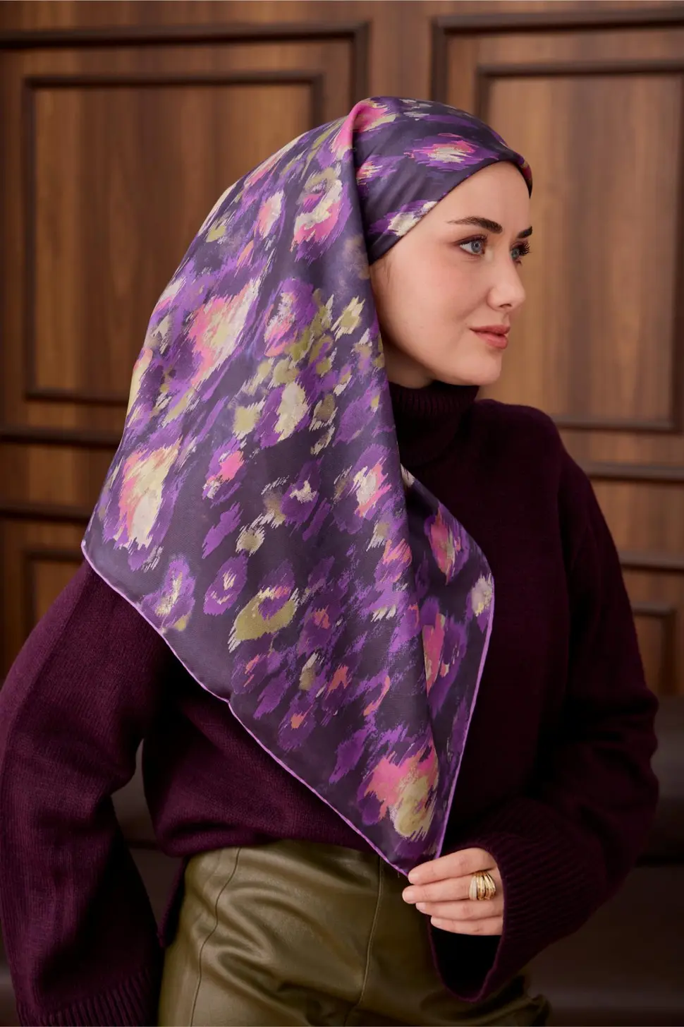 Silk Home Twill İpek Eşarp 11492-10