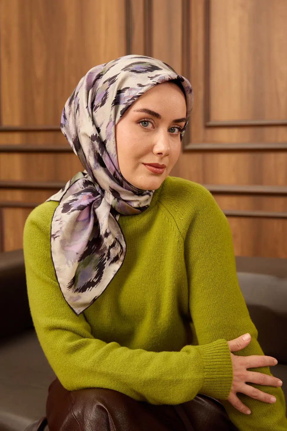Silk Home Twill İpek Eşarp-11492-24