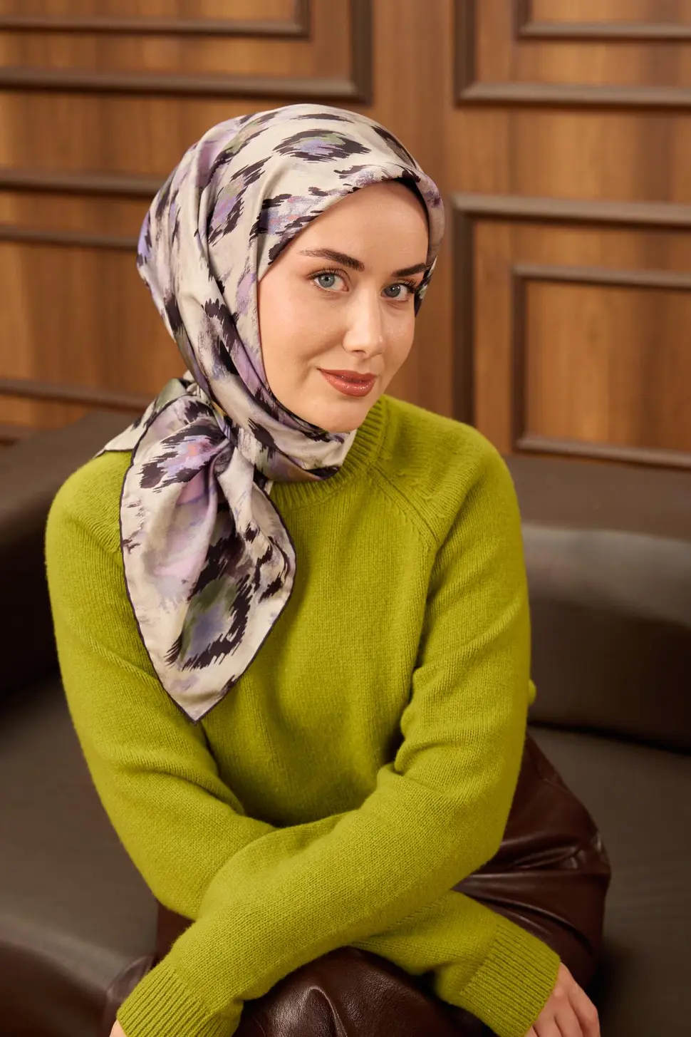 Silk Home Twill İpek Eşarp-11492-24