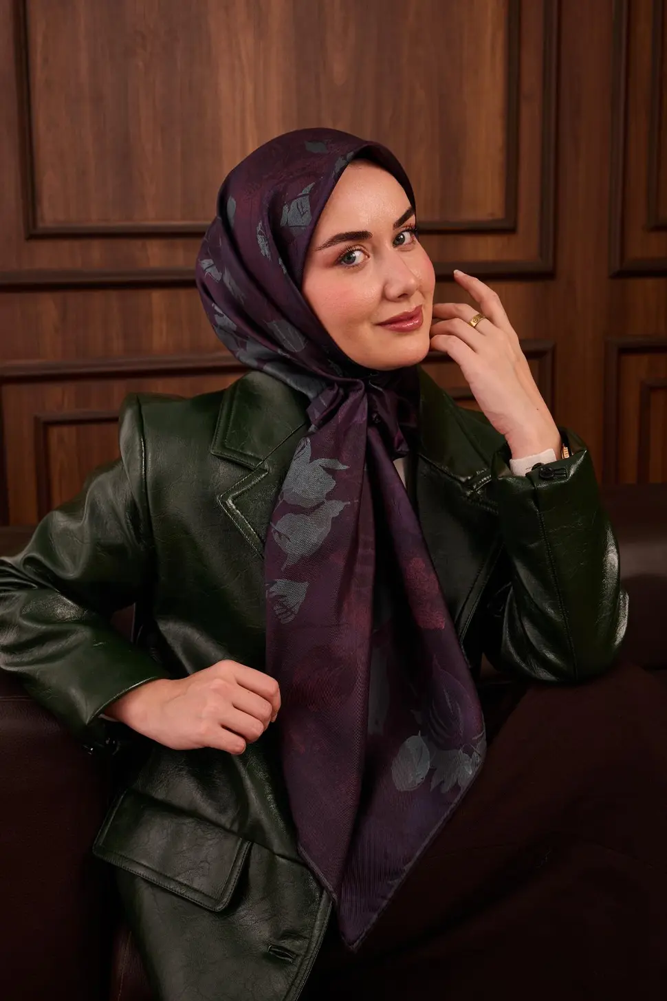 Silk Home Twill İpek Eşarp 11497-14 Mor, Çağla Yeşili, Pastel Pembe