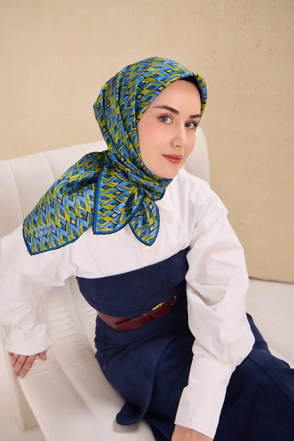 Silk Home Twill İpek Eşarp 11516-14