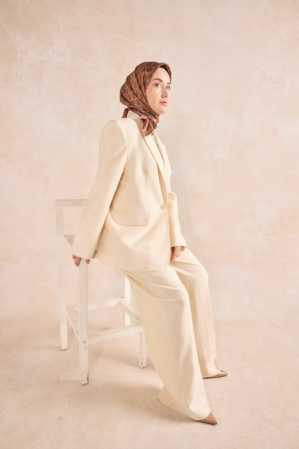Silk Home Twill İpek Eşarp 11521-17 Zincir Kiremit