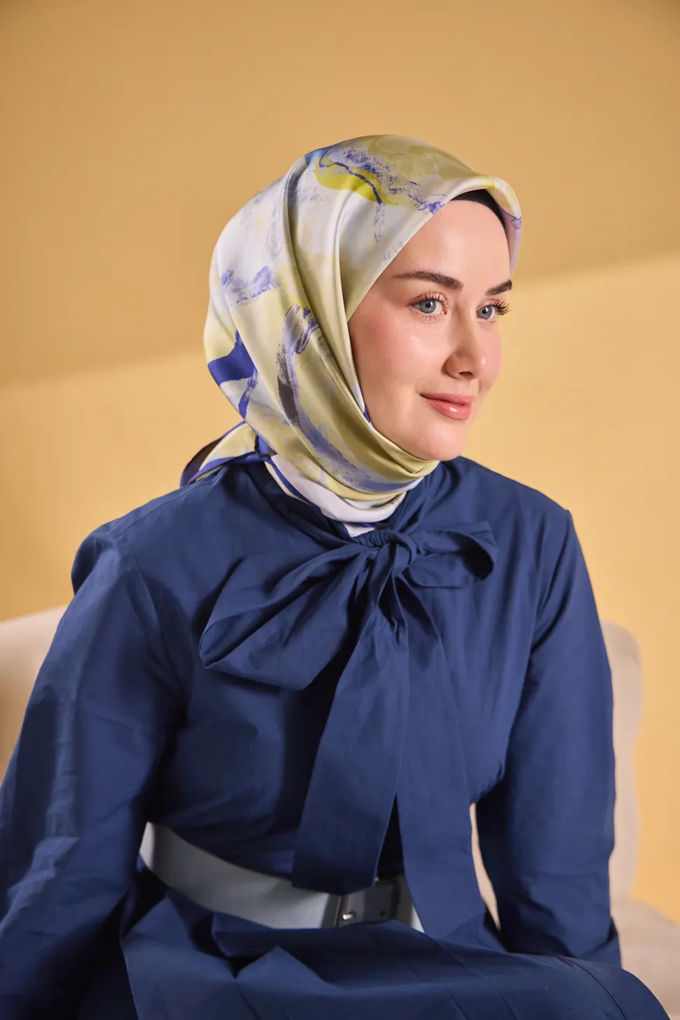 Silk Home Twill İpek Eşarp 11528-13 Petal Saks