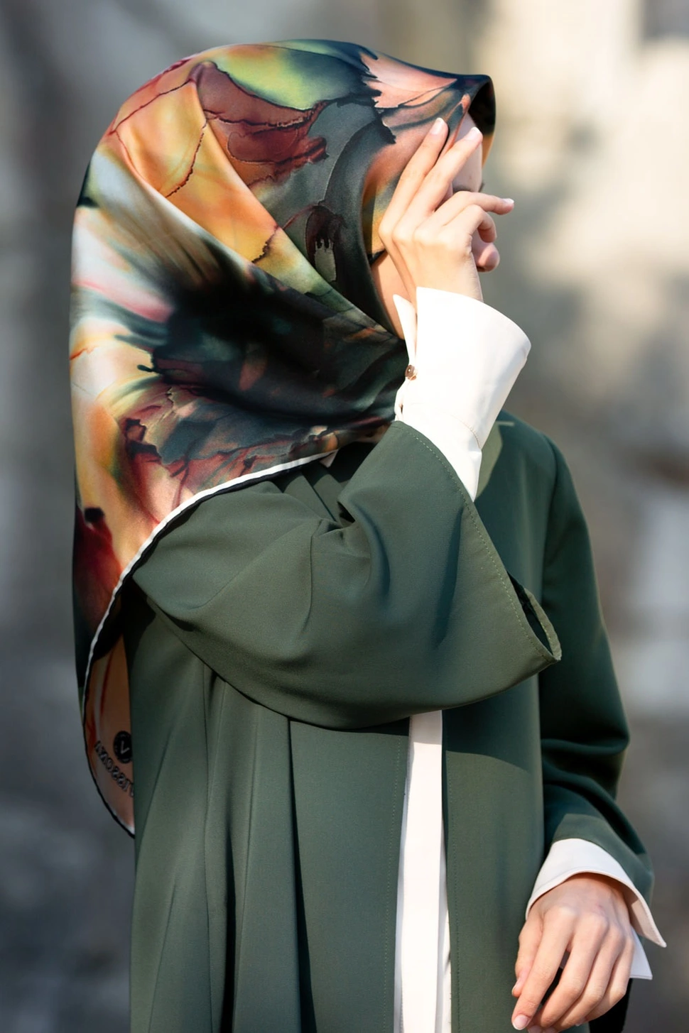 Vissona Twill İpek Eşarp
