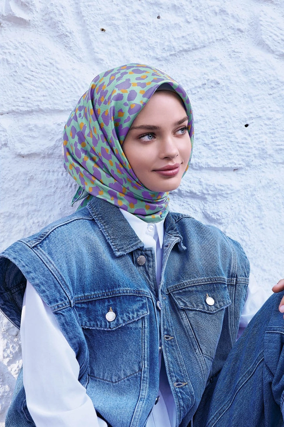 Belli Twill İpek Eşarp 4042-07