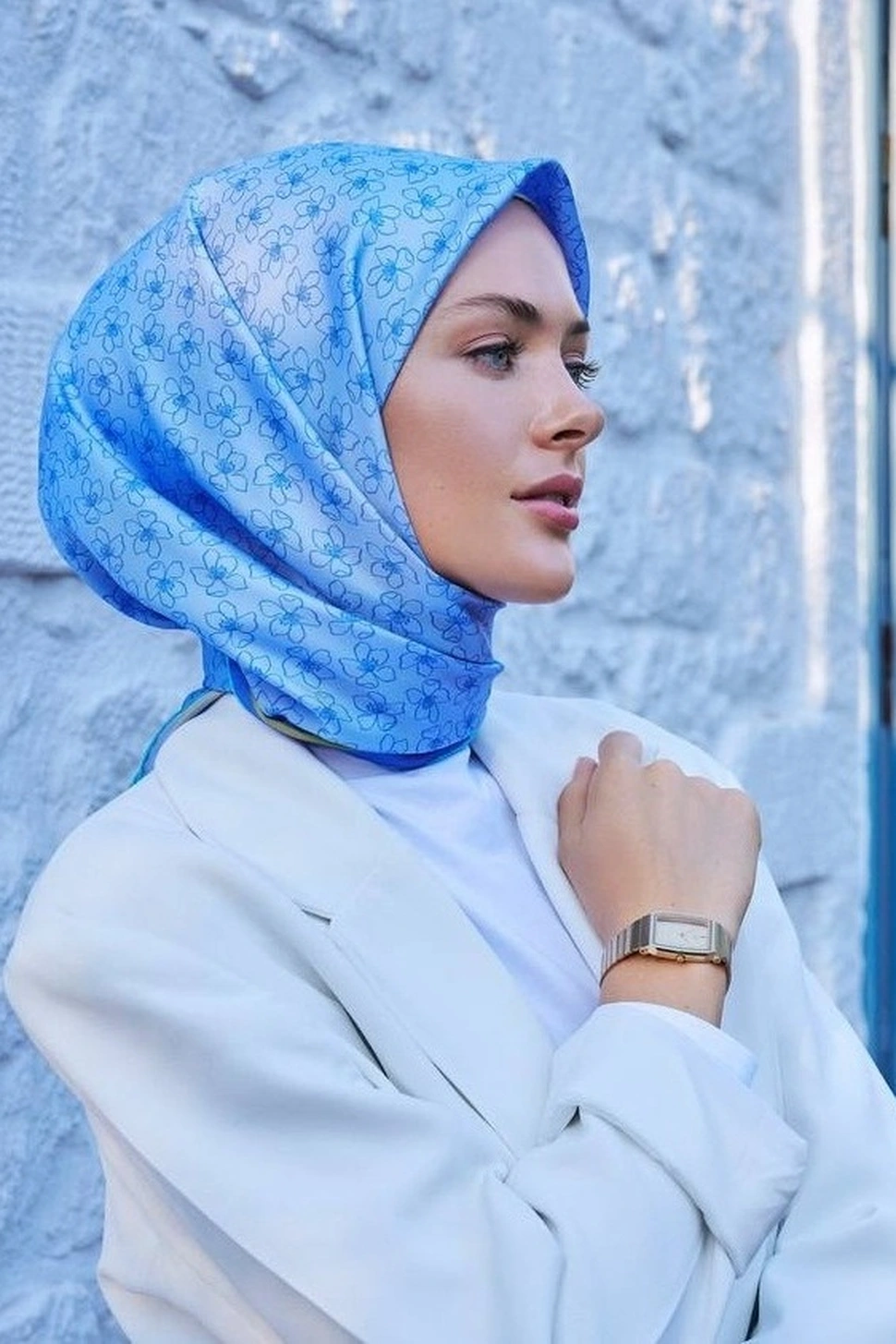 Belli Twill İpek Eşarp 4058-08