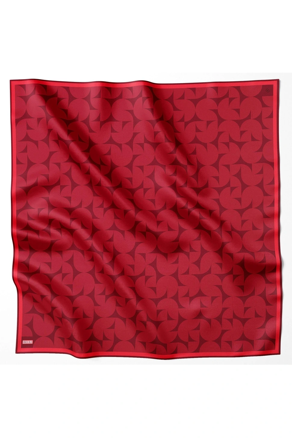 Belli Twill İpek Eşarp Kırmızı