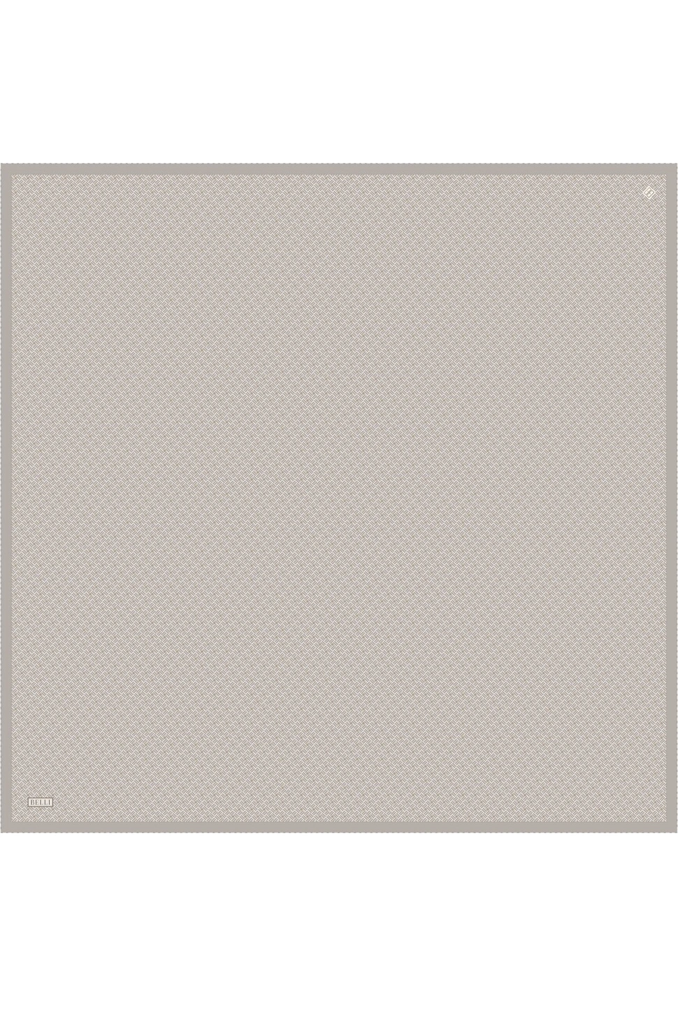 Belli Twill İpek Eşarp 4317-05 Bej, Vizon