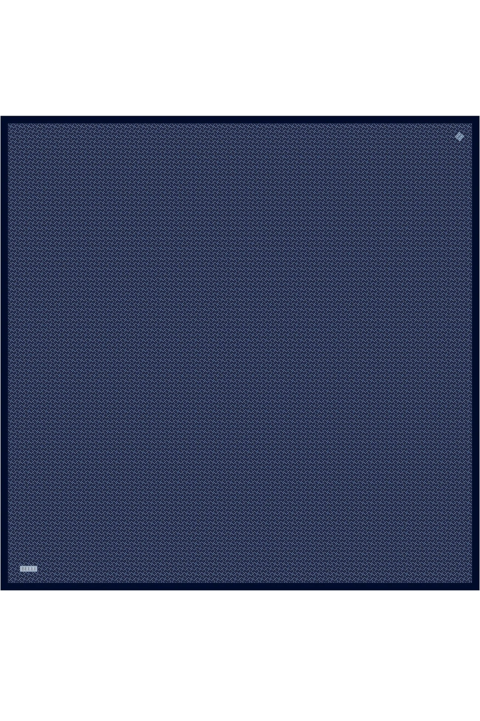 Belli Twill İpek Eşarp 4317-53 Lacivert, Mavi