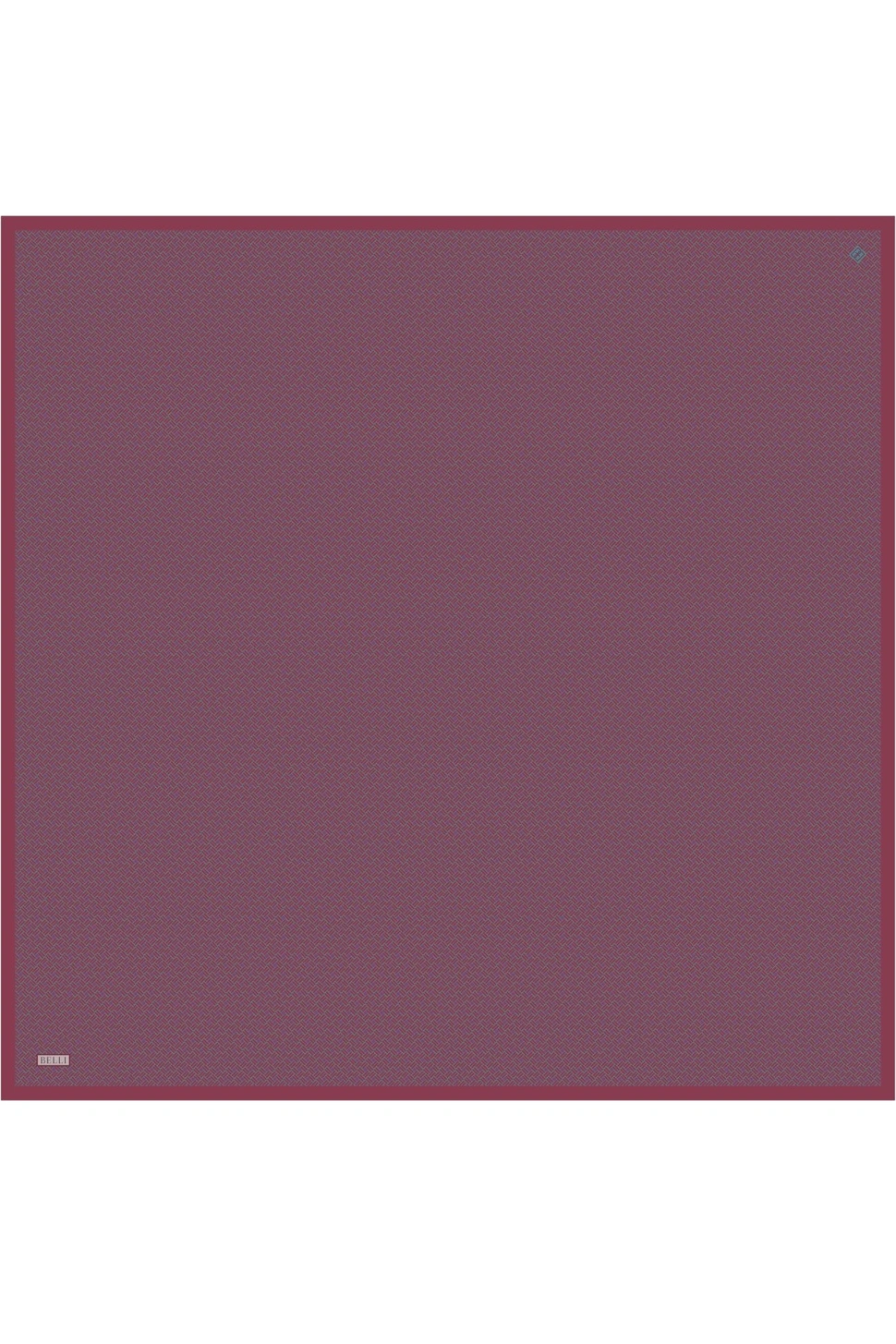 Belli Twill İpek Eşarp 4317-89 Bordo, Mor