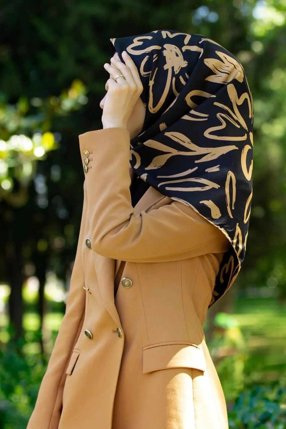 Vissona Twill İpek Eşarp