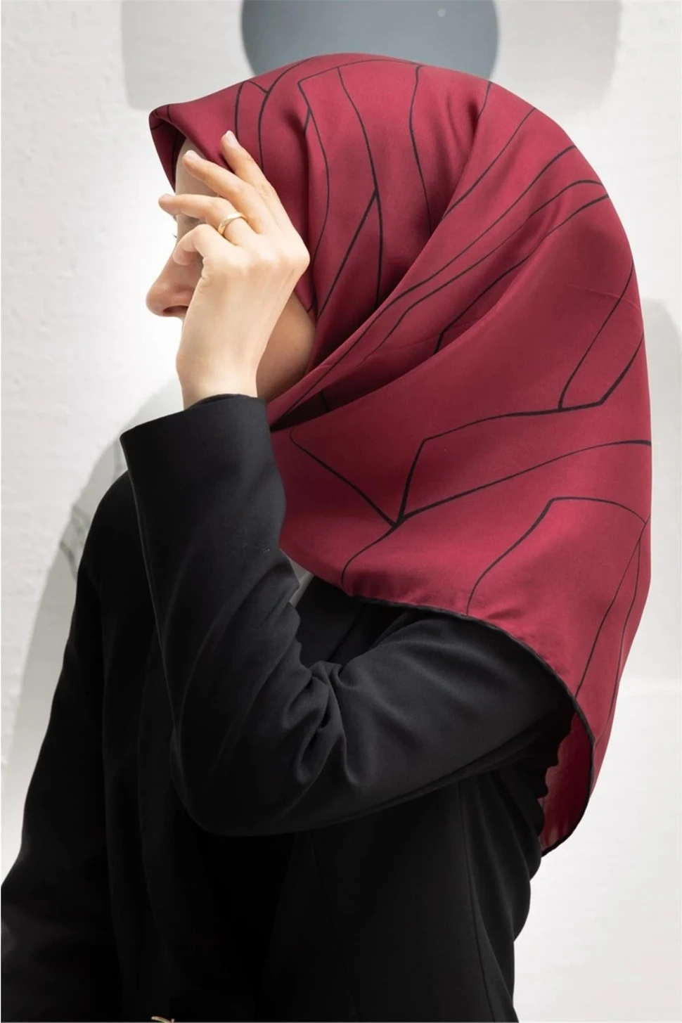 Vissona Twill İpek Eşarp 60801-9