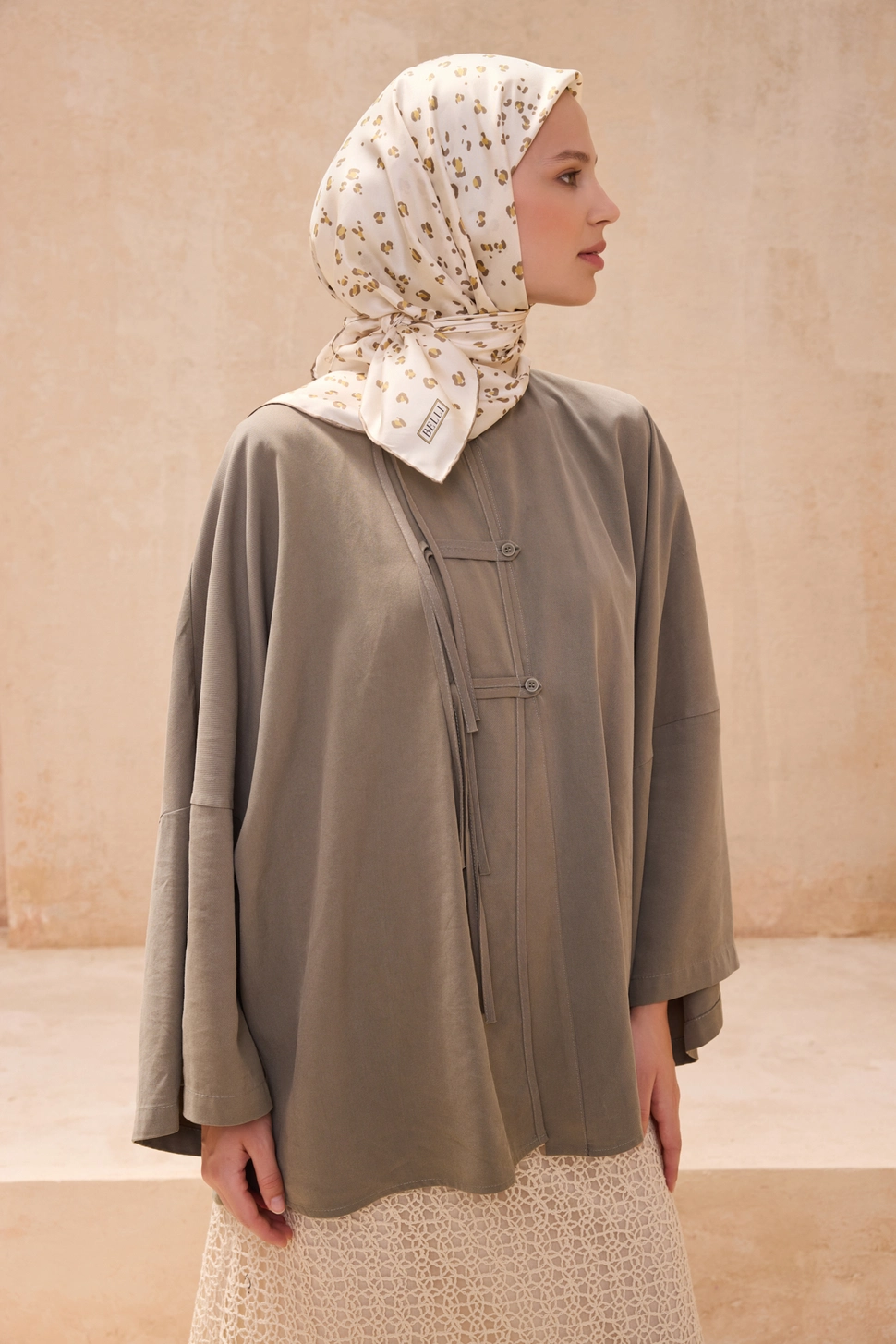 Belli Twill İpek Eşarp 4126-37