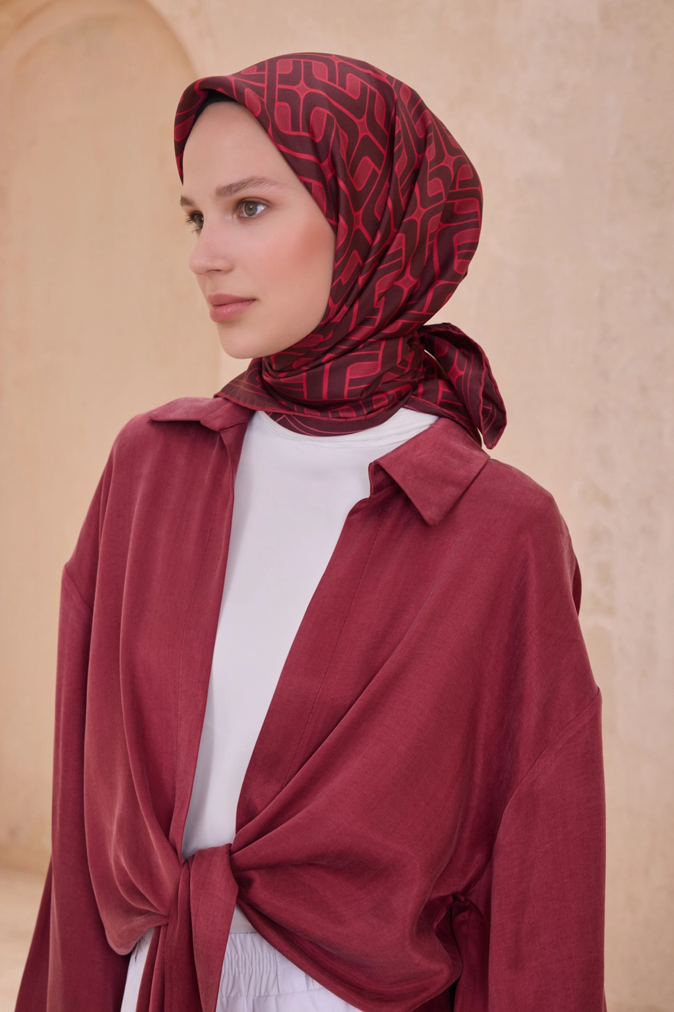 Belli Twill İpek Eşarp 4118-84