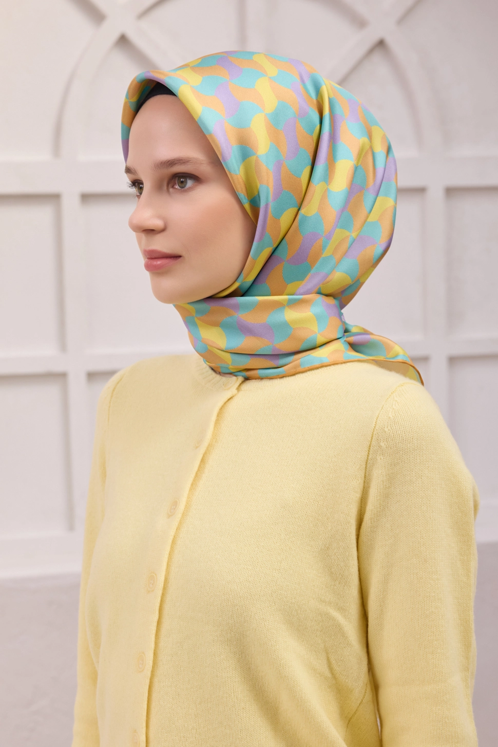 Belli Twill İpek Eşarp 4211-55