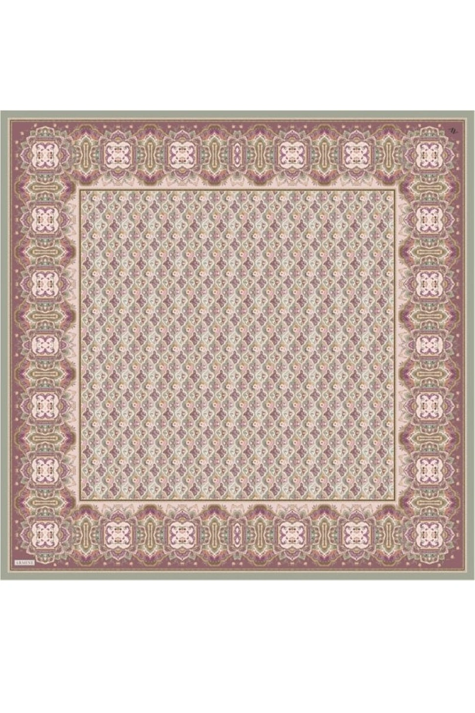 Armine Sura İpek Eşarp Pudra Pembe