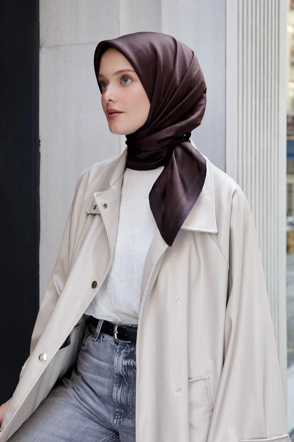 Levidor Twill İpek Eşarp