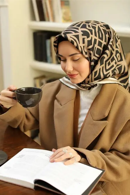 Silk Home Twill İpek Eşarp 11391-13