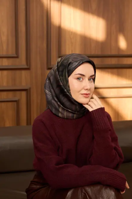 Silk Home Twill İpek Eşarp 11493-10