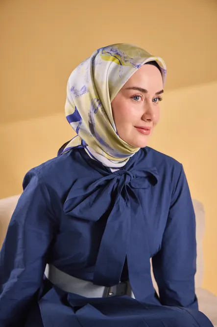 Silk Home Twill İpek Eşarp 11528-13 Petal Saks