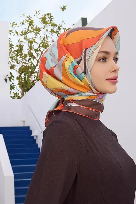 Belli Twill İpek Eşarp 4108-81