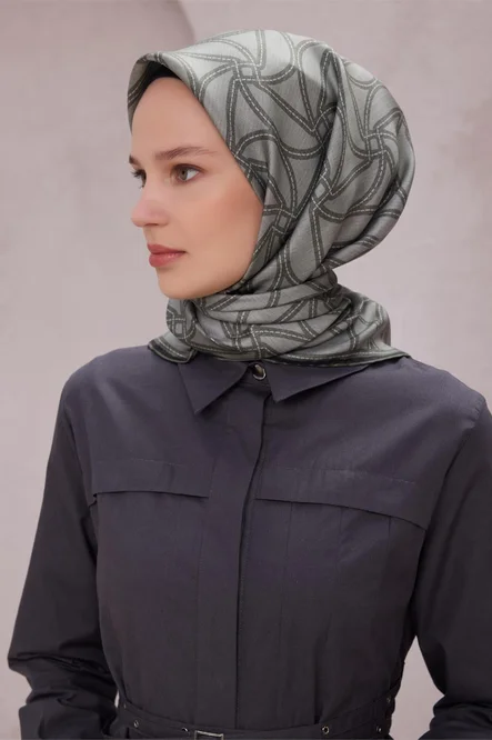 Belli Twill İpek Eşarp 4221-34