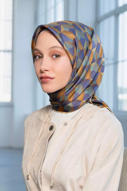 Armine Sura İpek Eşarp 9204-S39