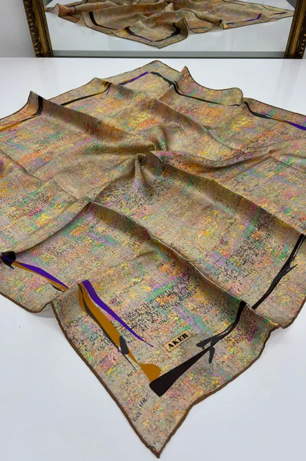 Aker Sura İpek Eşarp 8973701-331