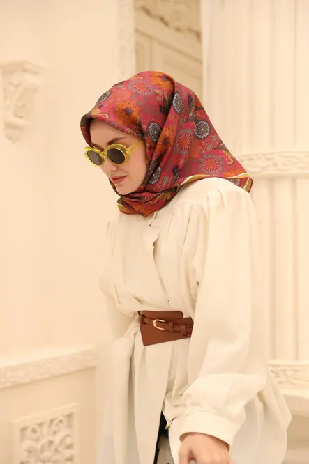 Silk Home Twill İpek Eşarp 11463-42