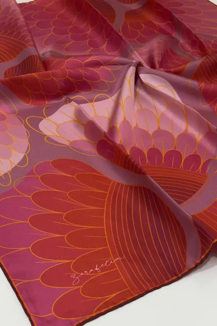 Zerafetim Twill İpek Eşarp