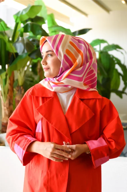 Silk Home Twill İpek Eşarp 11382-13