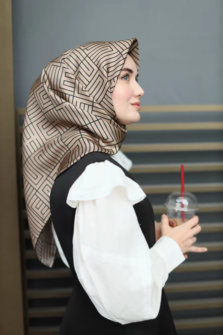 Silk Home Twill ipek Eşarp 11390-04
